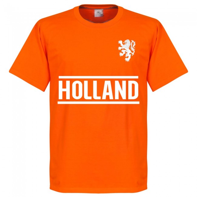 Holland Wijnaldum 8 Team T-Shirt - Orange