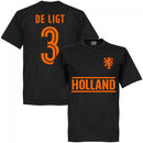 Holland De Ligt Team T-Shirt - Black