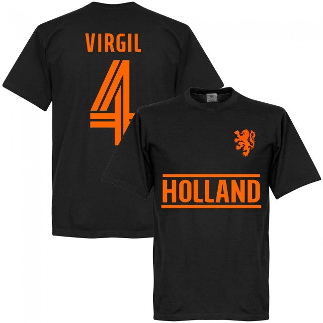 Holland Virgil Team T-Shirt - Black