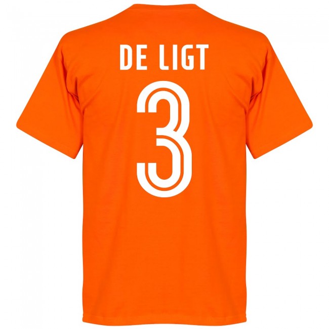 Holland De Ligt Team T-Shirt - Orange
