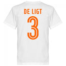 Holland De Ligt Team T-Shirt - White