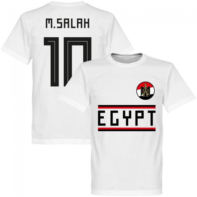 Egypt Salah 10 Team KIDS T-shirt - White