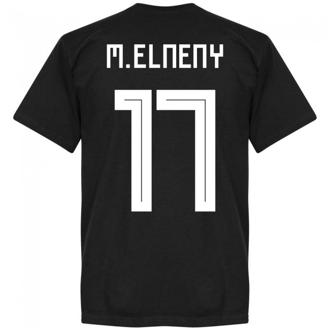 Egypt M. Elneny 17 Team T-Shirt - Black