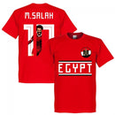 Egypt M. Salah 10 Gallery Team T-Shirt - Red
