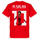 Egypt M. Salah 10 Gallery Team T-Shirt - Red