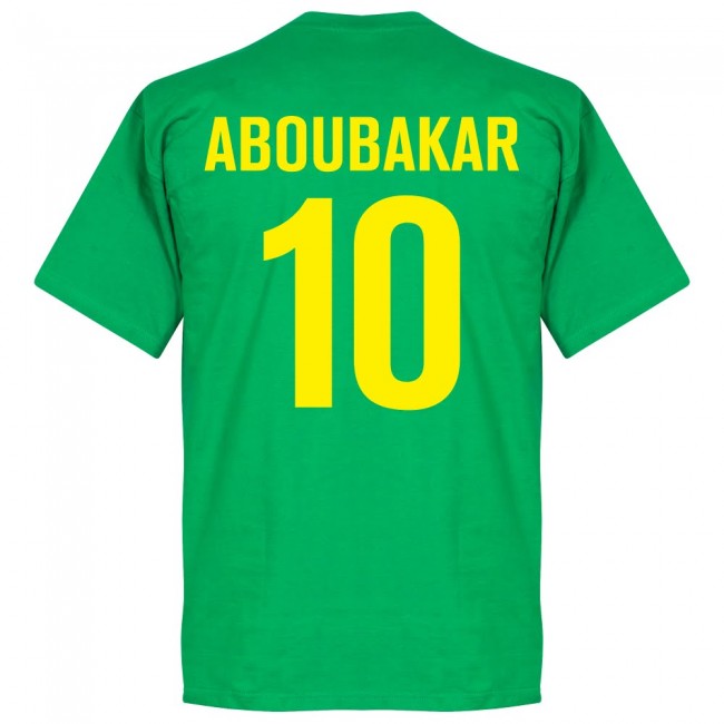 Cameroon Aboubakar 10 Team T-Shirt - Green