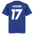 Japan Hasebe 17 Team T-Shirt - Royal