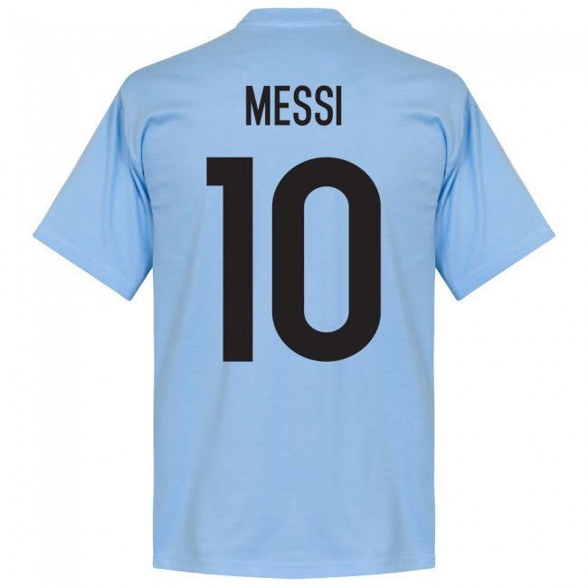 Argentina Messi Team T-Shirt - Sky
