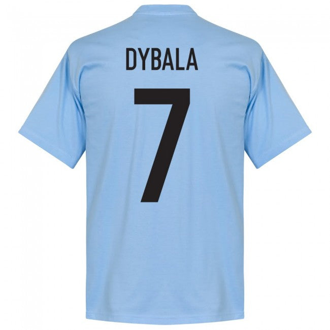 Argentina Dybala Team T-Shirt - Sky