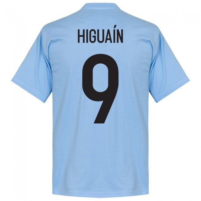 Argentina Higuain Team T-Shirt - Sky