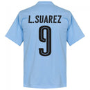 Uruguay L. Suarez Team T-Shirt - Sky