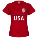 USA Team Womens Morgan 13 T-shirt - Red