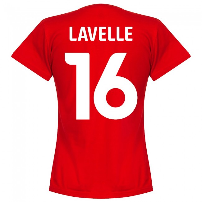 USA Levelle 16 Team Womens T-Shirt - Red