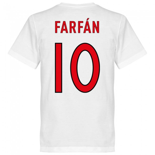 Peru Farfan 10 Team T-Shirt - White