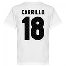 Peru Carrillo 18 Team T-Shirt - White