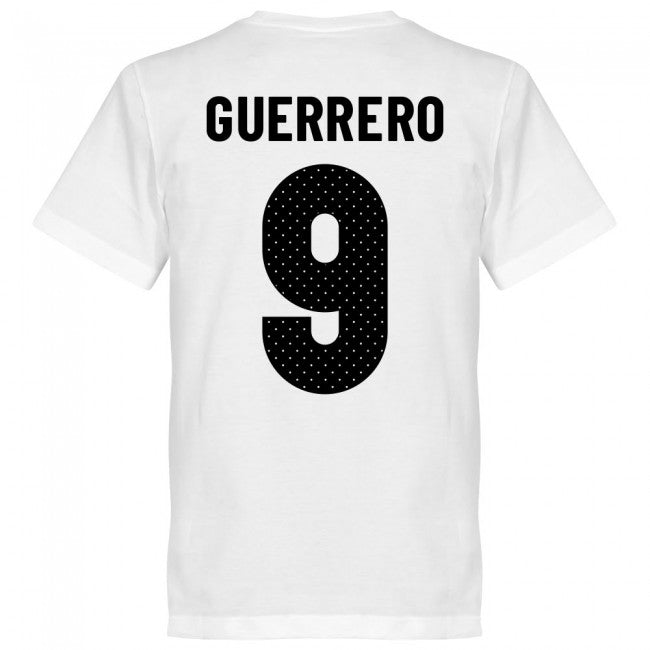 Peru Guerrero 9 Team T-Shirt - White