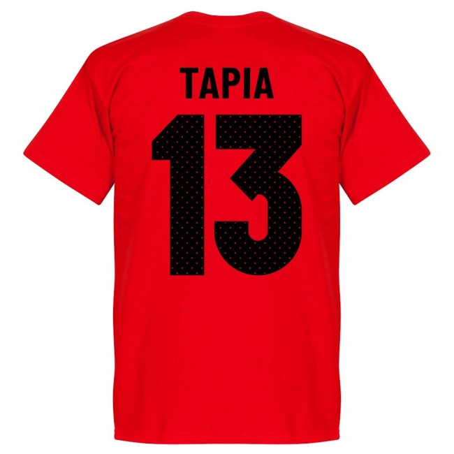 Peru Tapia 13 Team T-Shirt - Red