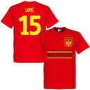 Montenegro Savic 15 Team T-Shirt - Red