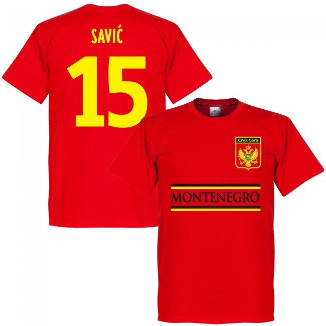 Montenegro Savic 15 Team T-Shirt - Red