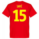 Montenegro Savic 15 Team T-Shirt - Red