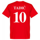 Serbia Tadic 10 Team T-Shirt - Red