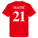 Serbia Matic 21 Team T-Shirt - Red