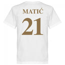 Serbia Matic 21 Team T-Shirt - White