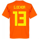 Mexico G. Ochoa 13 Team T-Shirt - Orange