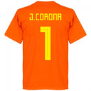 Mexico J. Corona 1 Team T-Shirt - Orange