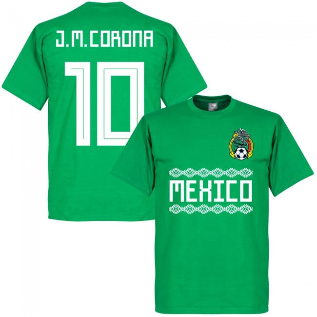 Mexico J.M. Corona 10 Team T-Shirt - Green