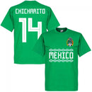 Mexico Chicharito 14 Team T-Shirt - Green