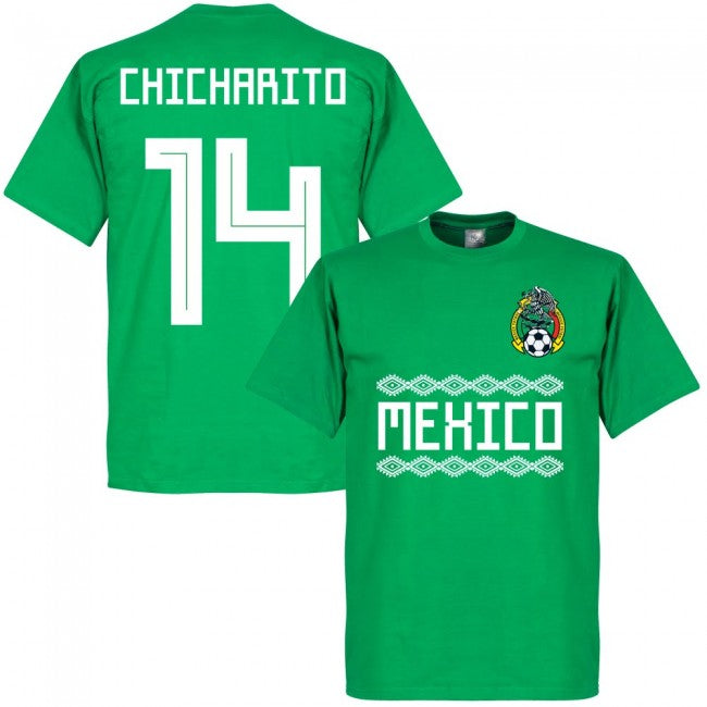 Mexico Chicharito 14 Team T-Shirt - Green