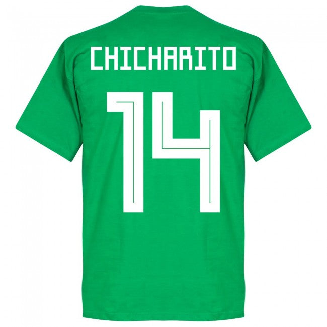 Mexico Chicharito 14 Team T-Shirt - Green