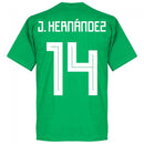 Mexico J. Hernandez 14 Team T-Shirt - Green