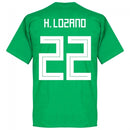 Mexico H. Lozano 22 Team T-Shirt - Green