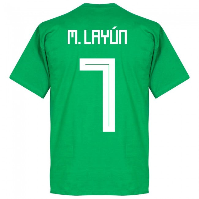 Mexico M. Layun 7 Team T-Shirt - Green