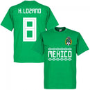 Mexico H. Lozano 8 Team T-Shirt - Green