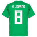 Mexico H. Lozano 8 Team T-Shirt - Green