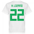 Mexico H. Lozano 22 Team T-Shirt - White