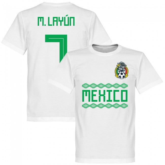 Mexico M. Layun 7 Team T-Shirt - White