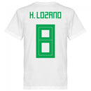 Mexico H. Lozano 8 Team T-Shirt - White
