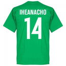 Nigeria Iheanacho 14 Team T-Shirt - Green