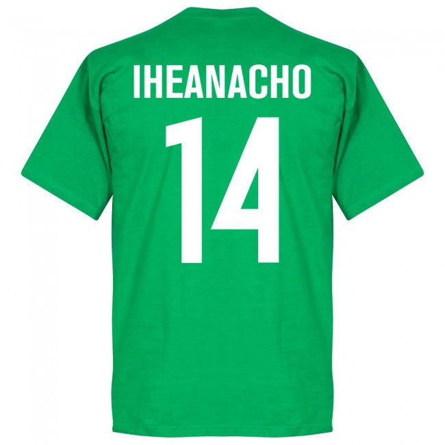 Nigeria Iheanacho 14 Team T-Shirt - Green