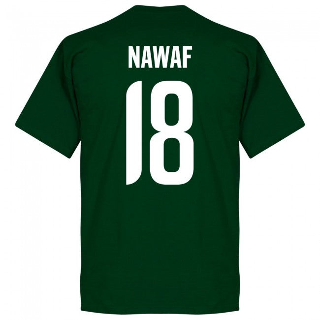 Saudi Arabia Nawaf 18 Team T-Shirt - Green