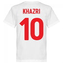 Tunisia Khazri 10 Team T-Shirt - White