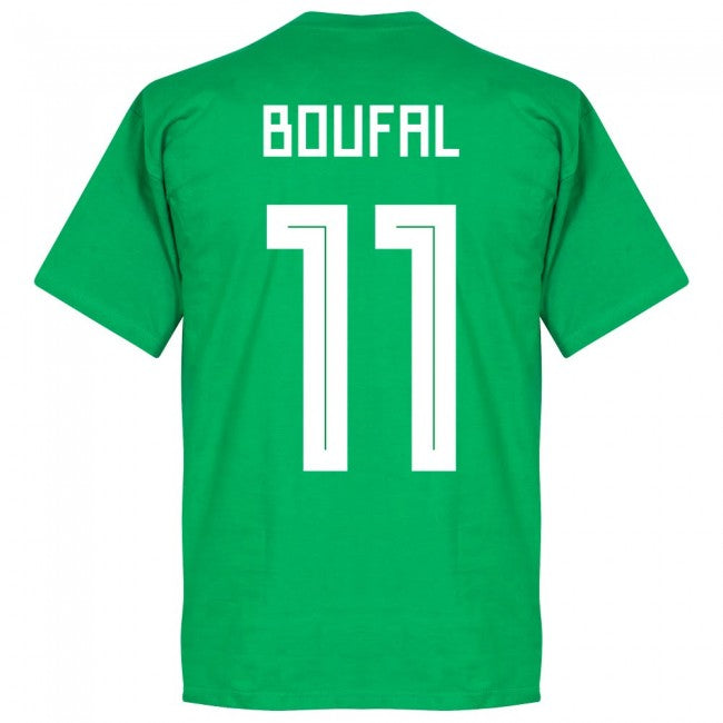 Morocco Boufal 11 Team T-Shirt - Green