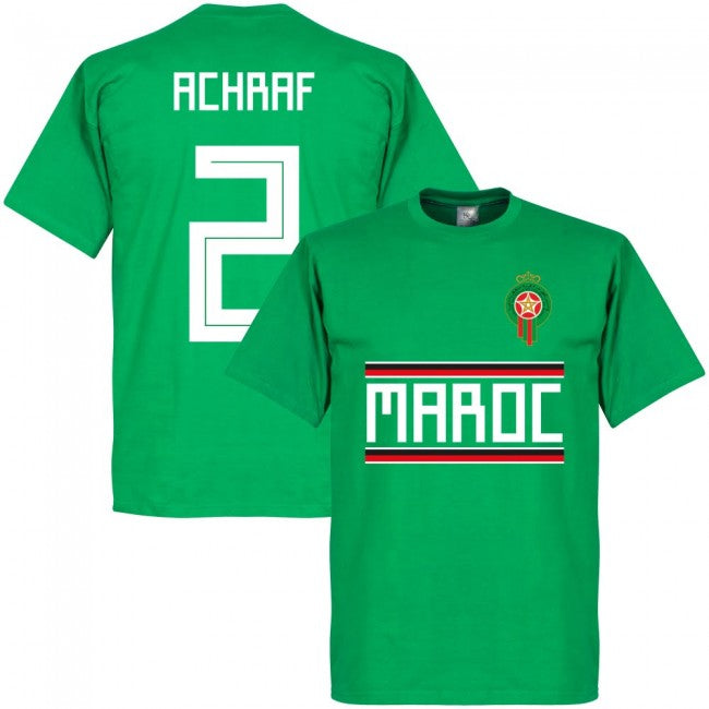 Morocco Achraf 2 Team T-Shirt - Green