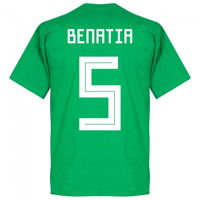 Morocco Benatia 5 Team T-Shirt - Green