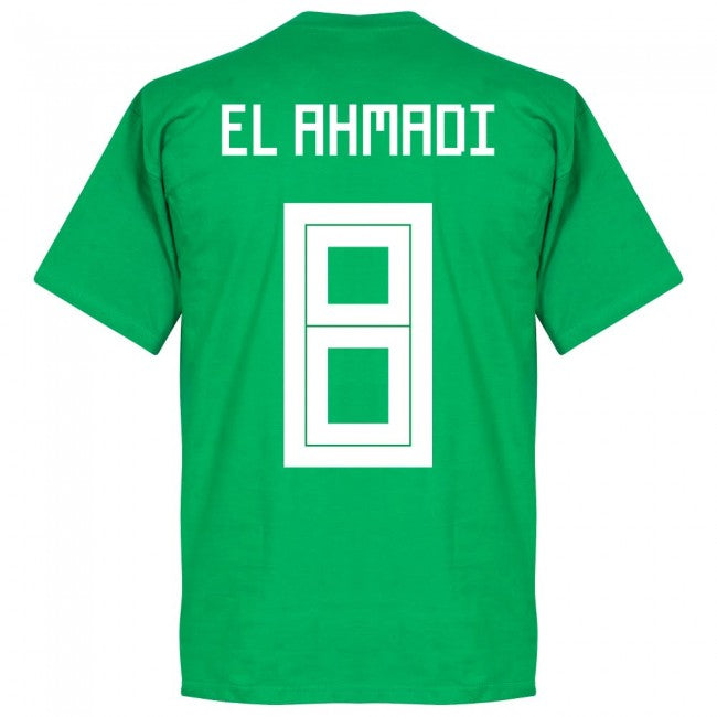 Morocco El Ahmadi 8 Team T-Shirt - Green