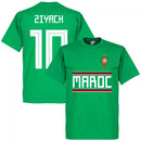 Morocco Ziyach 10 Team T-Shirt - Green